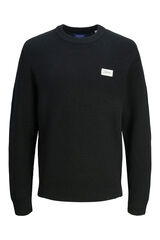 Jack & Jones Jersey b&aacute;sico algod&oacute;n negro