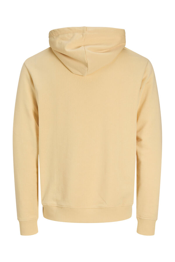 Jack & Jones Sweatshirt com capuz em algod&atilde;o macia estampado