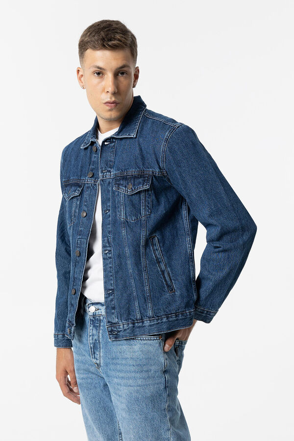 Tiffosi Cazadora Denim azul