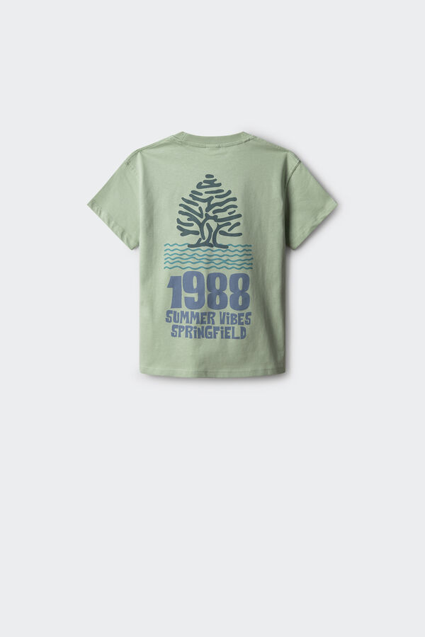 Springfield Kids Camiseta 1988 ni&ntilde;o verde
