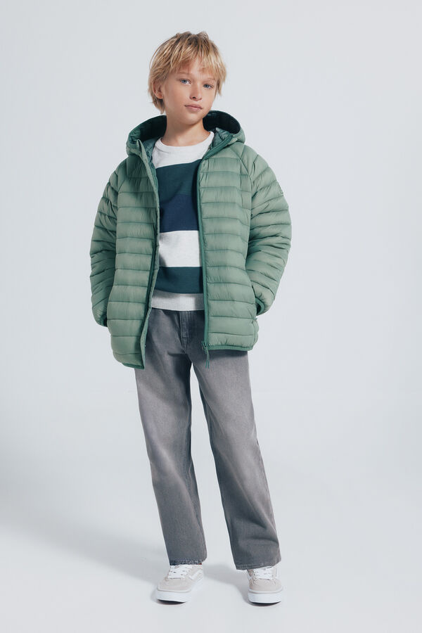 Springfield Kids Casaco acolchoado menino verde