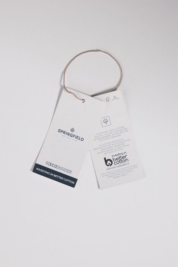 Springfield Camiseta monte japon&eacute;s amarillo