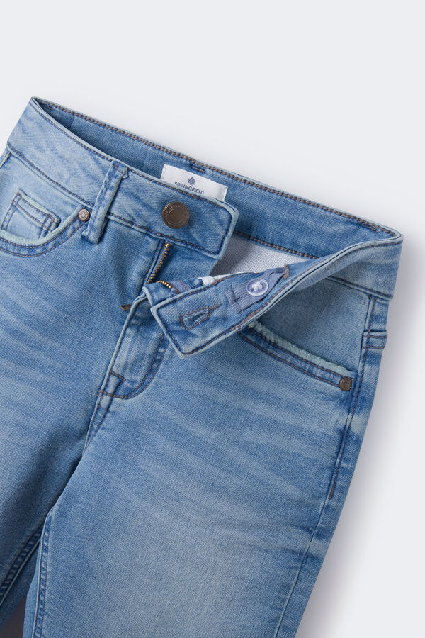 Springfield Kids Pantalon denim medio ni&ntilde;o azul