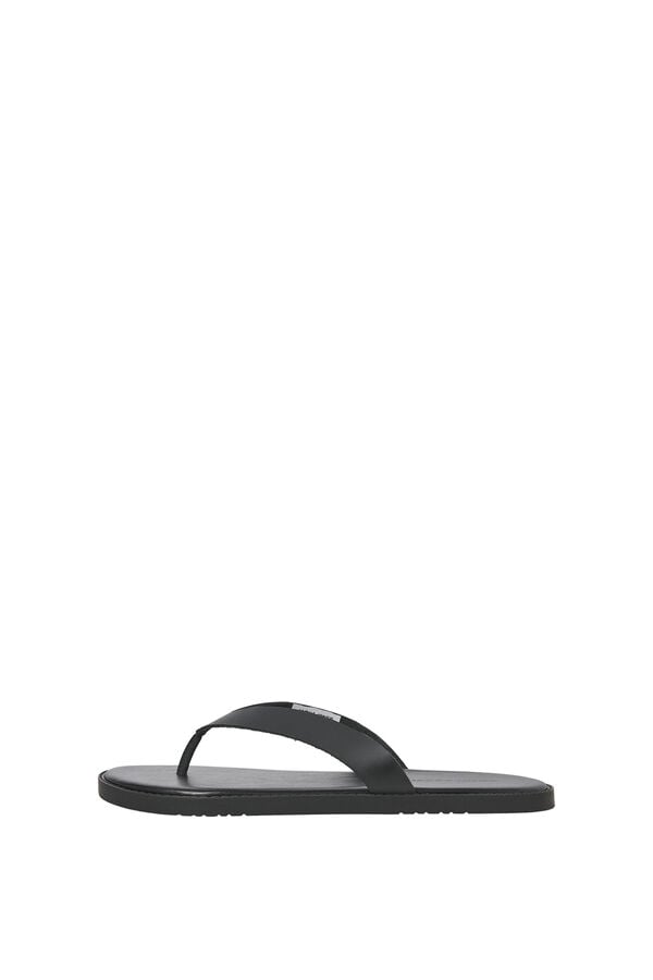 Jack & Jones Sandalias de piel negro