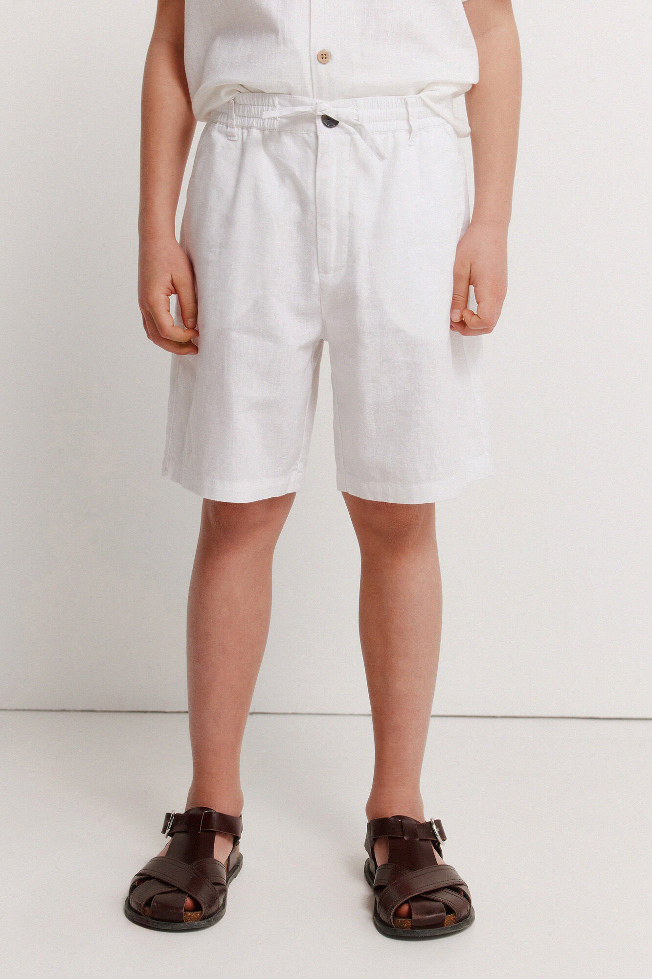 Springfield Kids Bermuda chino lino para ni&ntilde;o