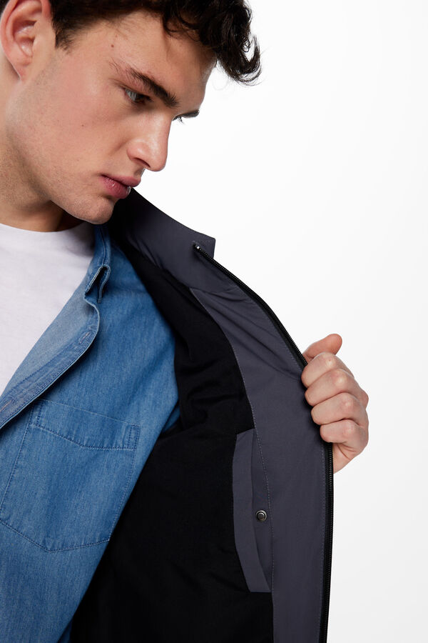 Springfield Casaco t&eacute;cnico azul