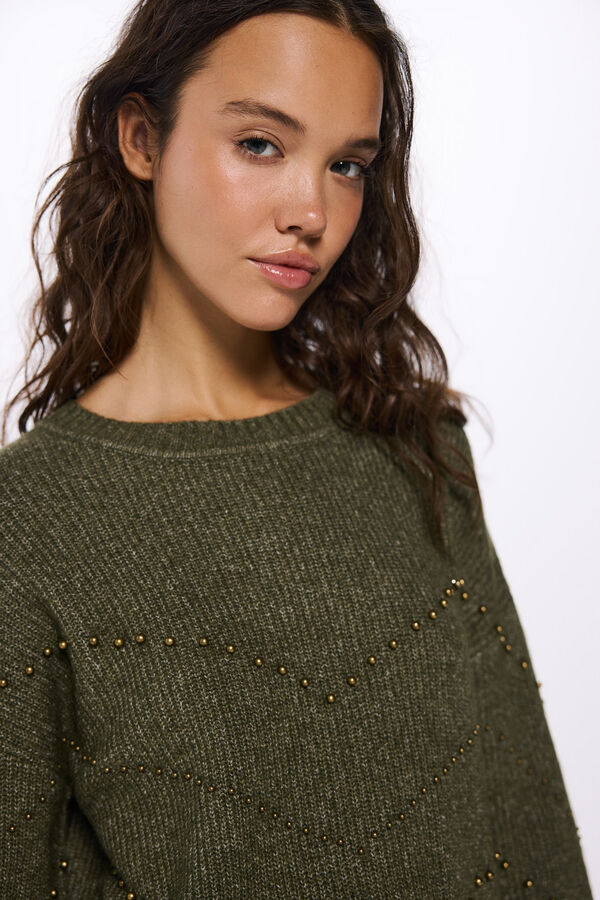 Springfield Jersey chevron tachas verde