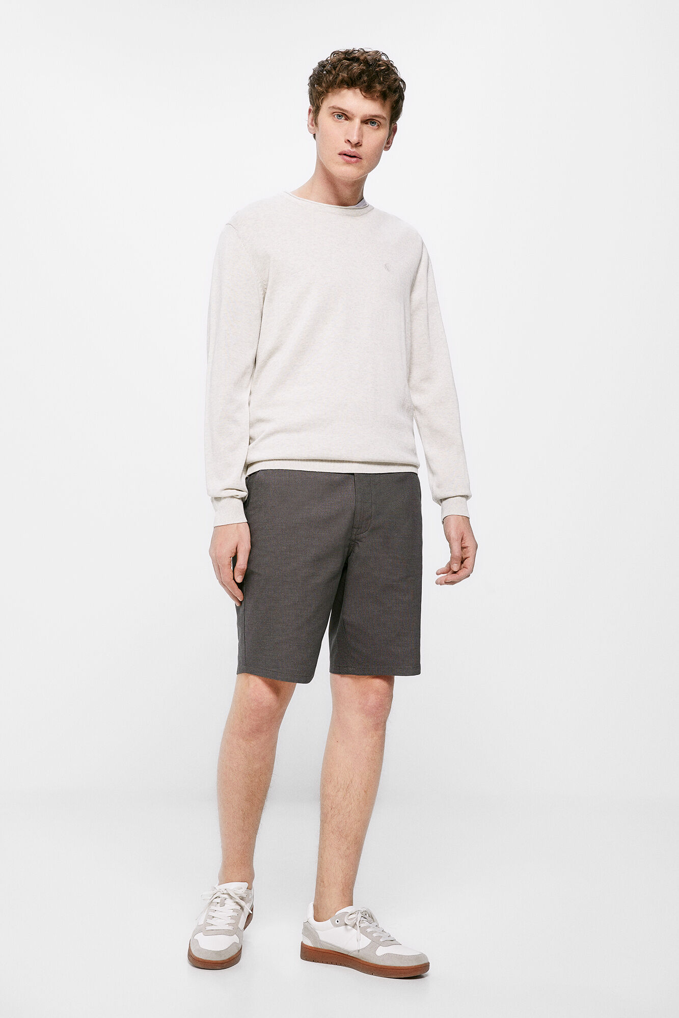 Springfield Bermuda chino estructura bicolor