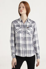 Lois  Camisa Manga Larga azul