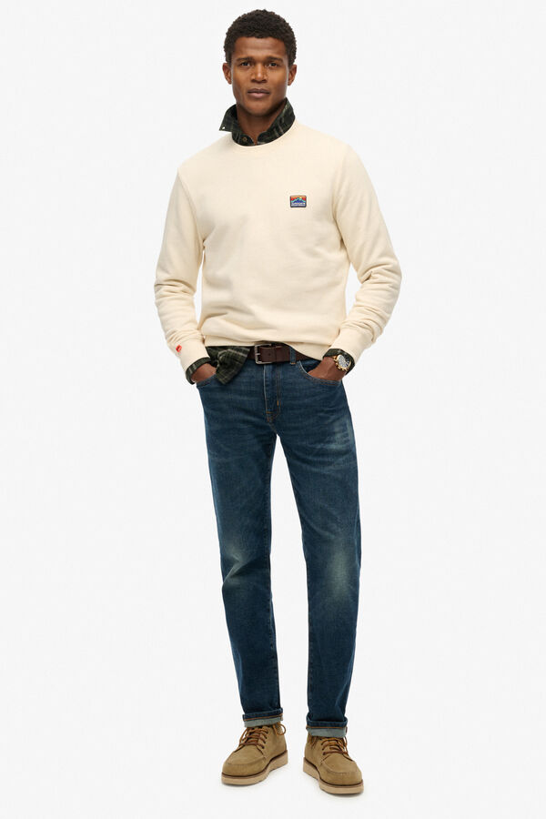Superdry Sudadera Great outdoors emb rlxd beige