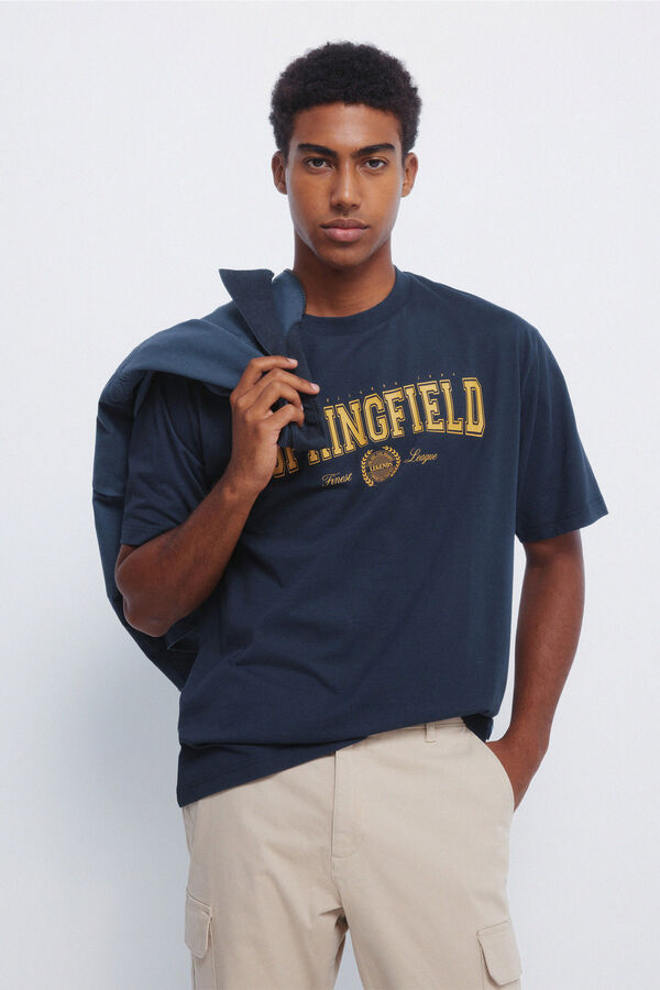 Springfield Camiseta Springfield Track & Field azul
