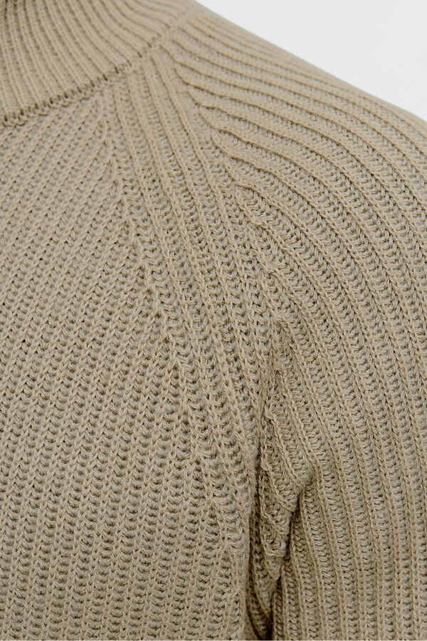 Jack & Jones Jersey cuello cremallera gris