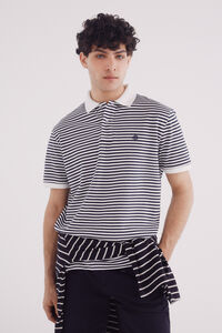 Springfield Polo piqué básico rayas regular fit