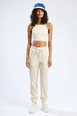Pimkie Pantal&oacute;n jogger punto de abeja beige