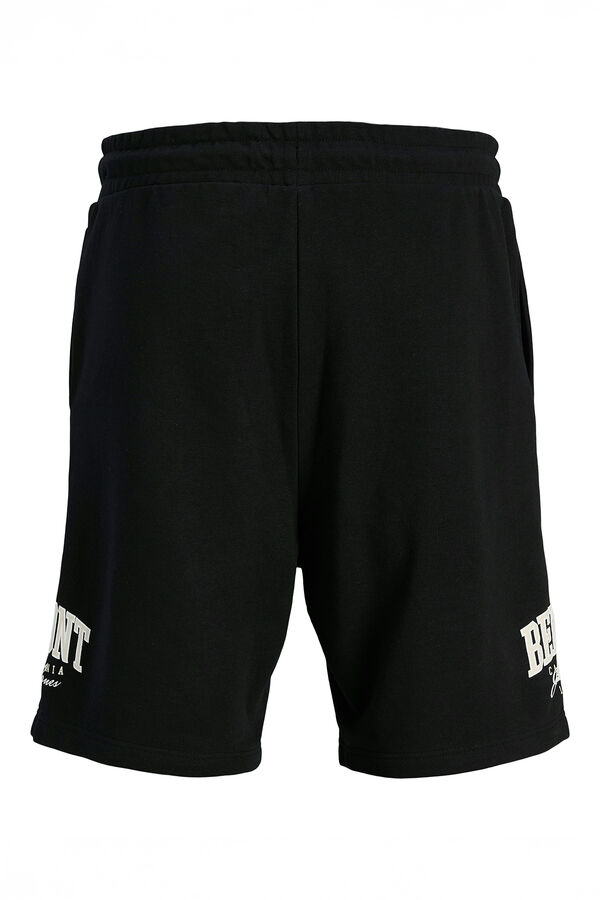 Jack & Jones Shorts estilo jogger com ajuste relaxado preto