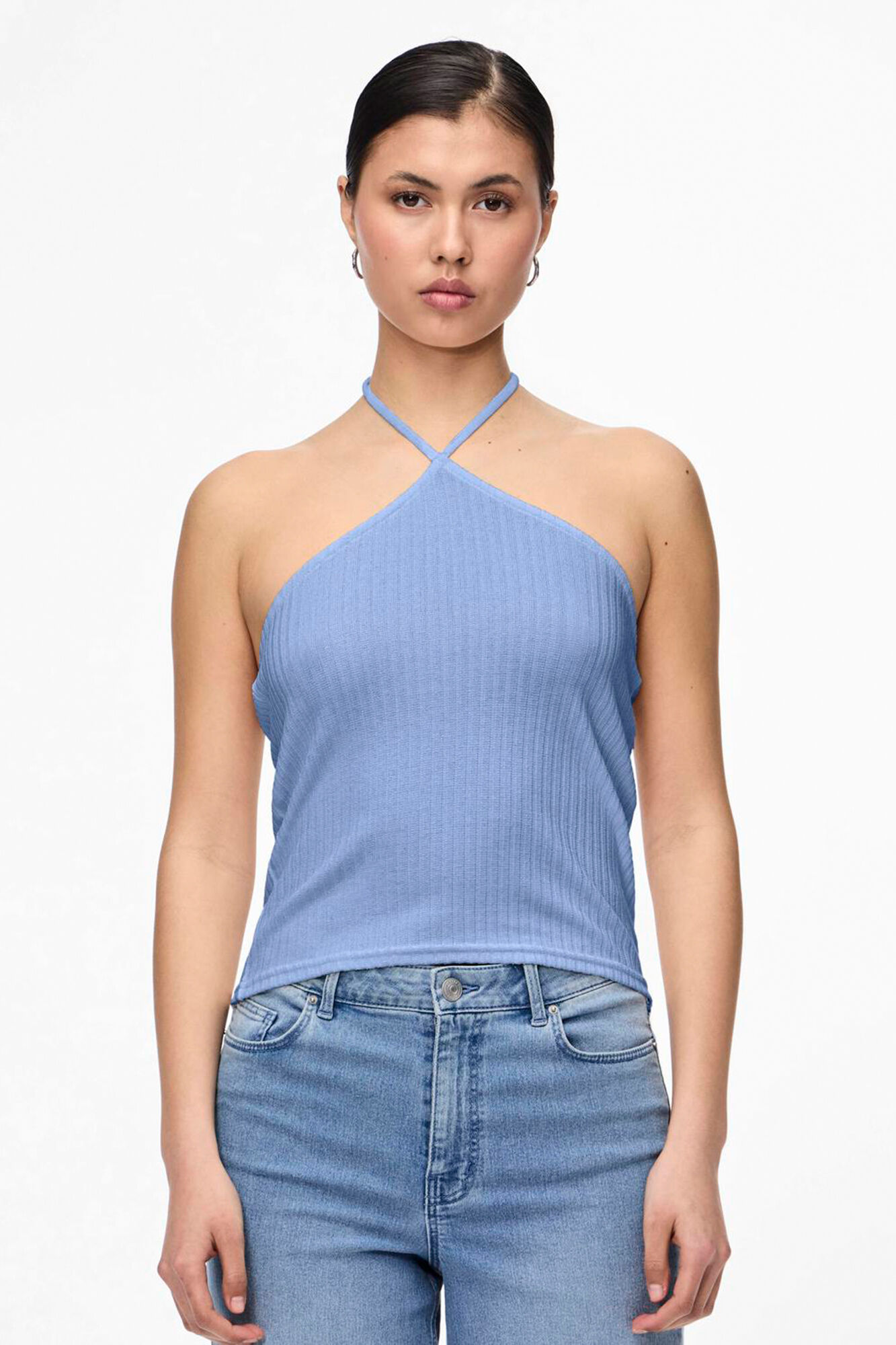 Pieces Top de escote Halter