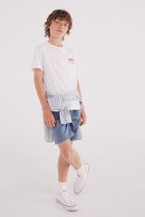 Springfield Kids Bermuda chino para ni&ntilde;o azul