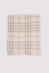 Springfield Bufanda cuadros beige beige