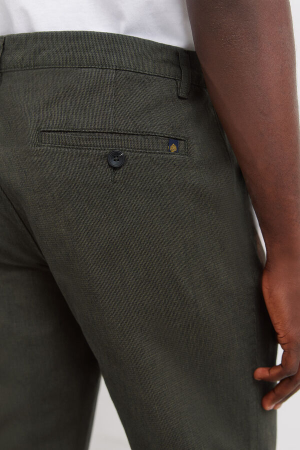 Springfield Pantal&oacute;n estructura comfort fit kaki
