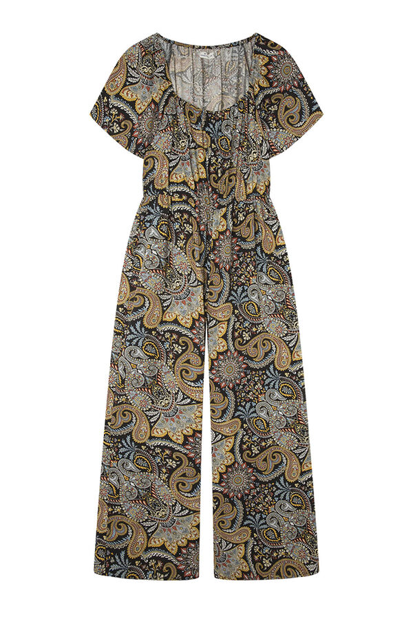 Springfield Mono Largo Estampado negro