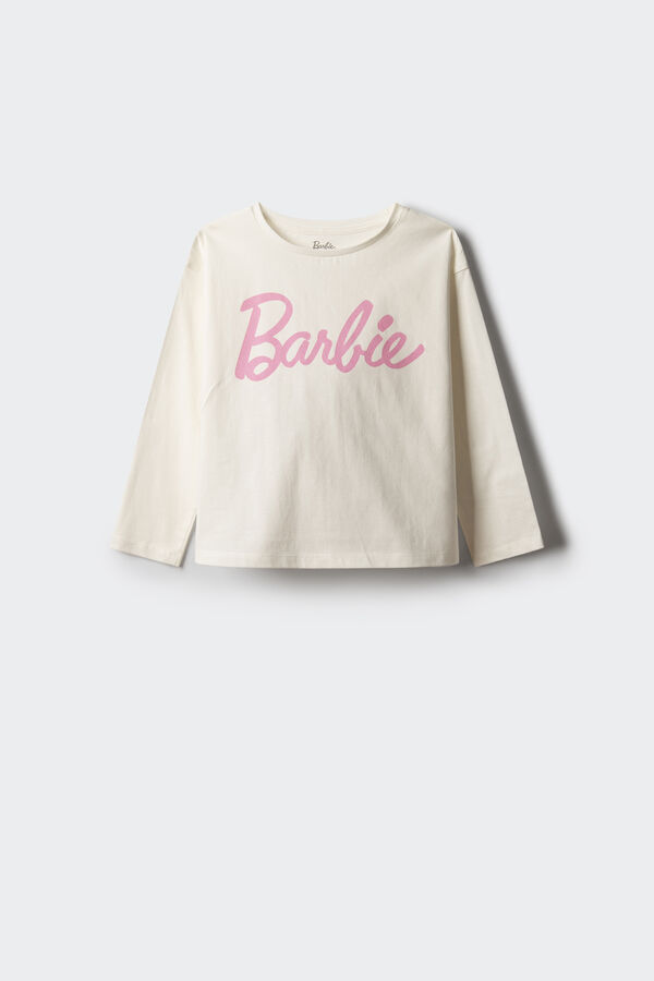 Springfield Kids Camiseta Barbie ni&ntilde;a blanco