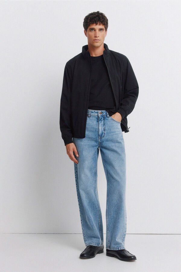 Springfield Casaco t&eacute;cnico preto