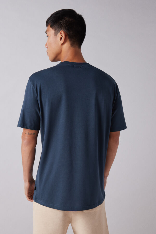 Springfield Camiseta &aacute;rbol native azul