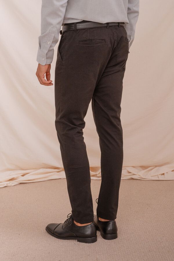 Celopman Pantal&oacute;n chino skinny negro