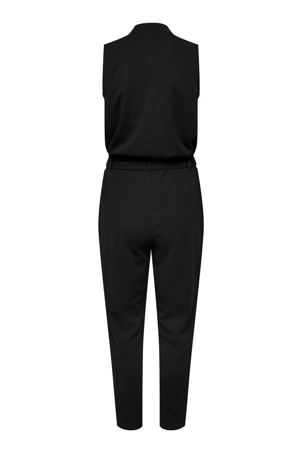 JDY Mono largo de tirante ancho negro