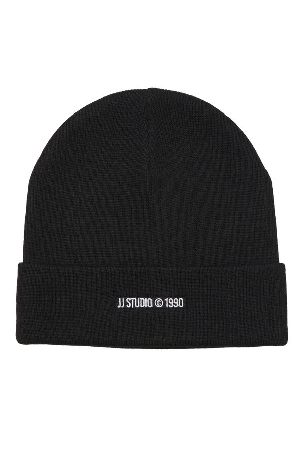 Jack & Jones Gorro de punto negro