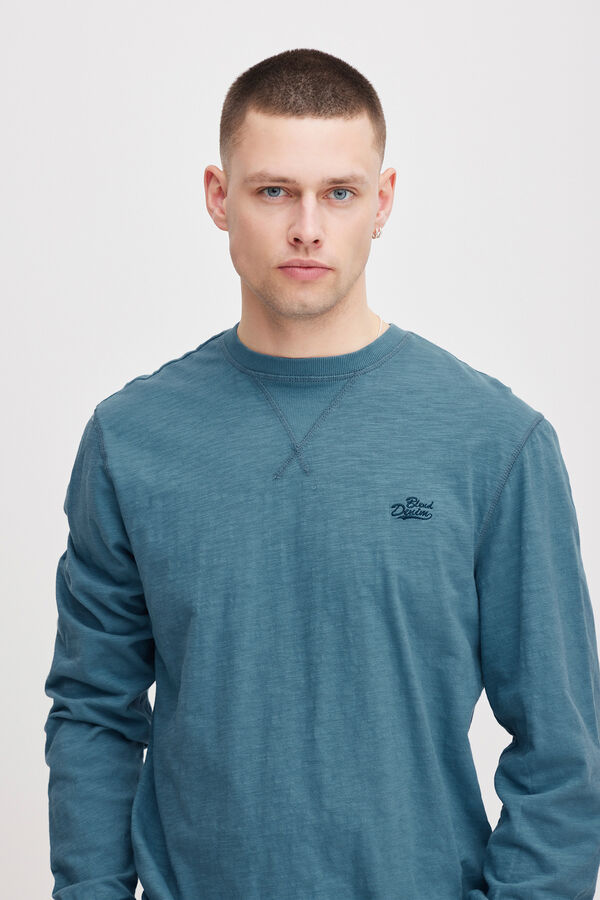 Blend Sudadera Cuello Redondo azul