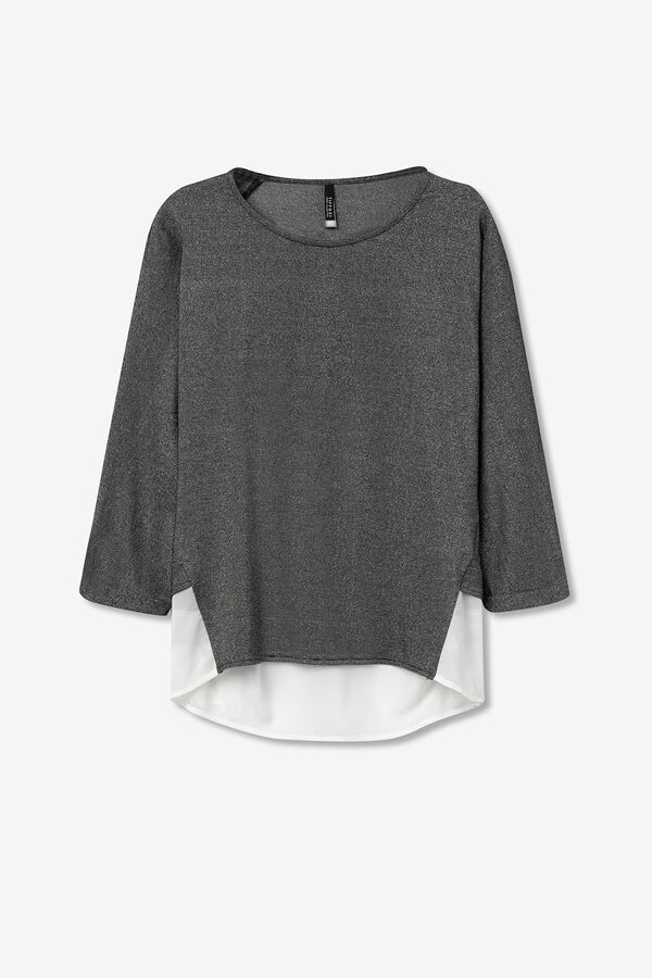 Tiffosi Jersey Combinado negro