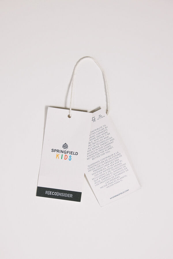 Springfield Kids Polo color block menino branco