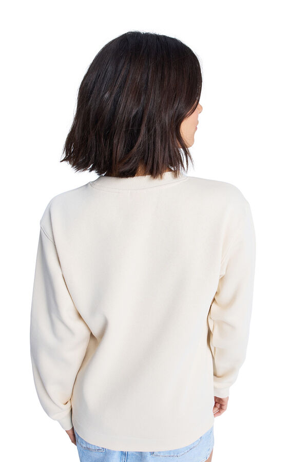 Roxy Surf Stoked Brushed - Sudadera para mujer beige