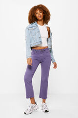Springfield Jeans Kick Flare Lavado Sostenible estampado