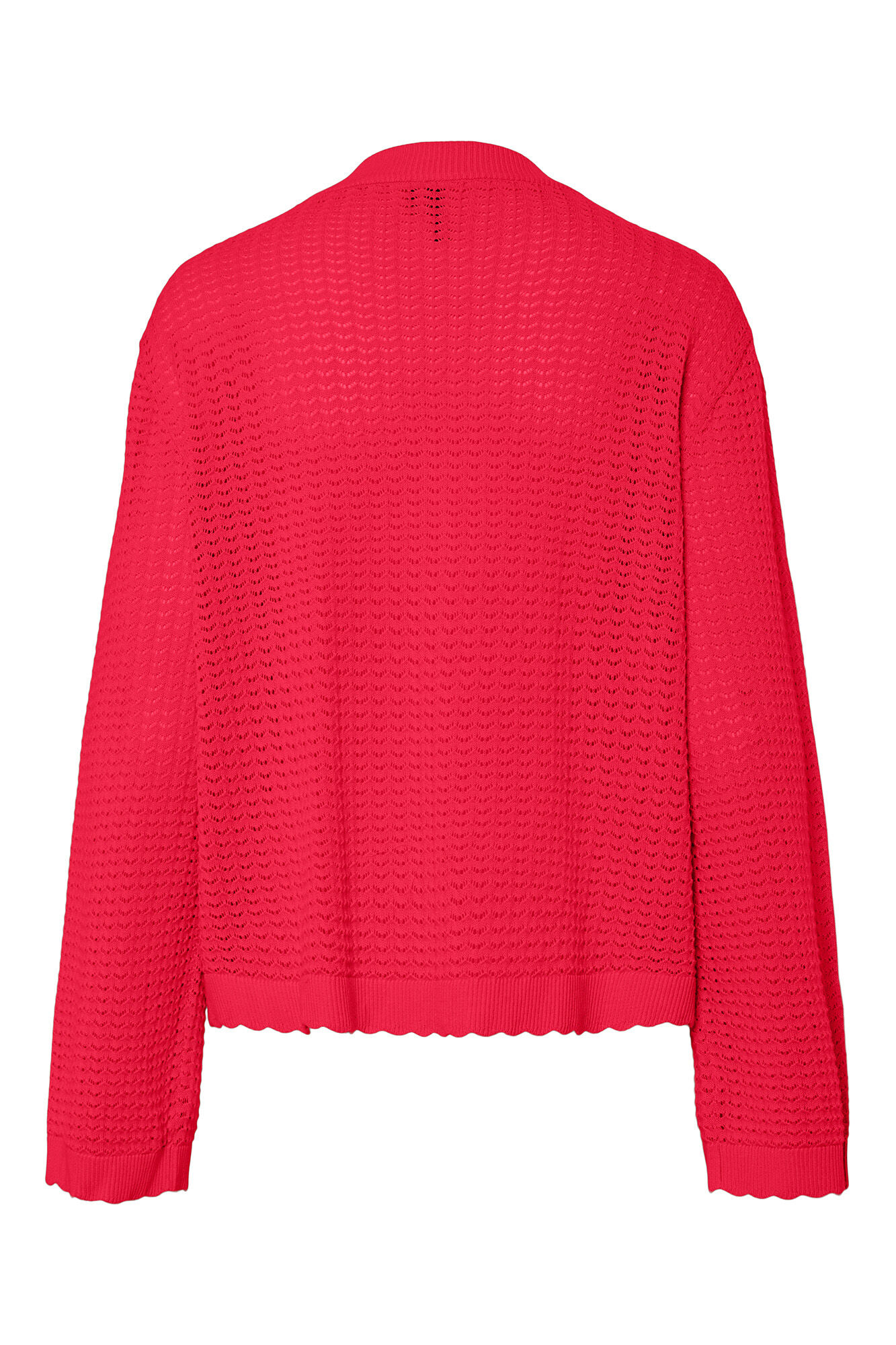 Pieces Casaco de malha com bot&otilde;es