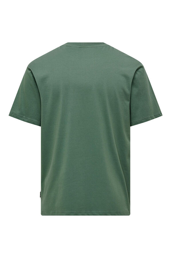 Only & Sons Camiseta básica O&S verde