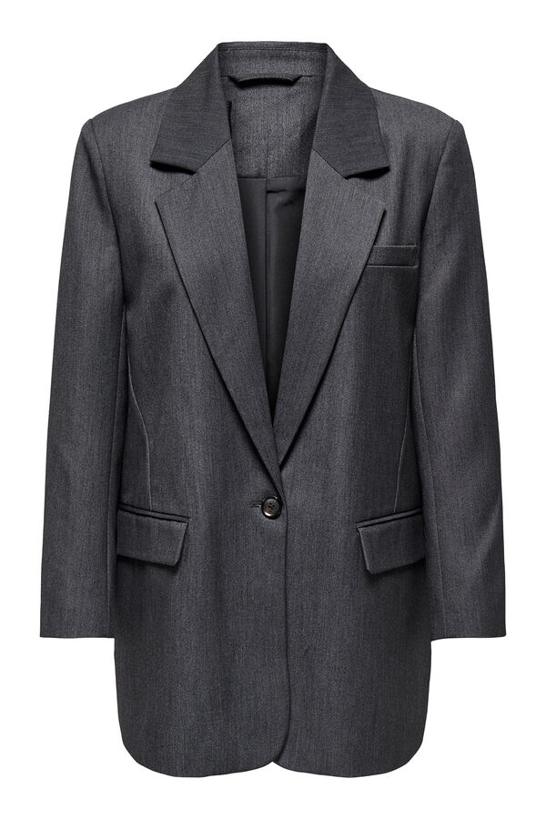 Only Palet&oacute; de terno folgado cinzento