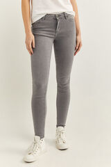 Springfield Jeans jegging lavado sostenible gris oscuro