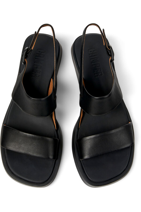 Camper Sandalias De Piel negro