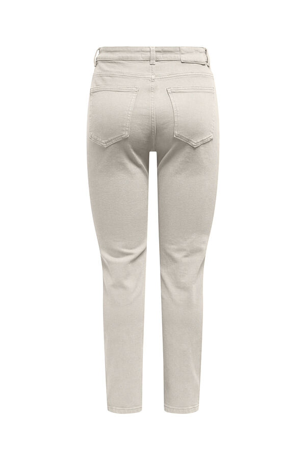 Only Calças retas cinzento