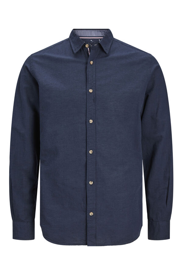Jack & Jones PLUS Camisa lisa Plus azul