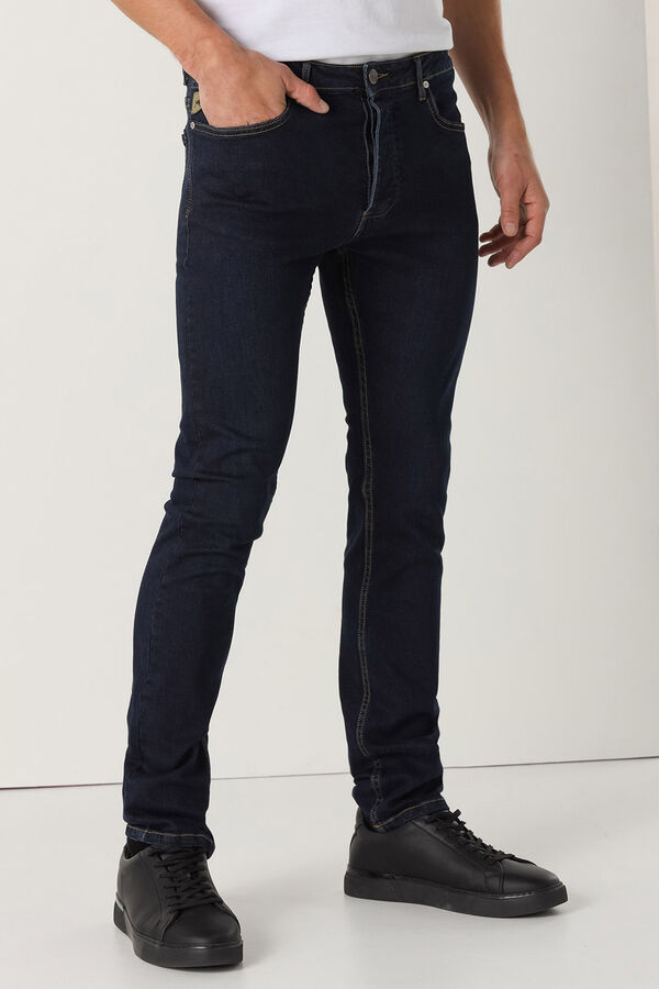 Lois Lavagem de jeans azul