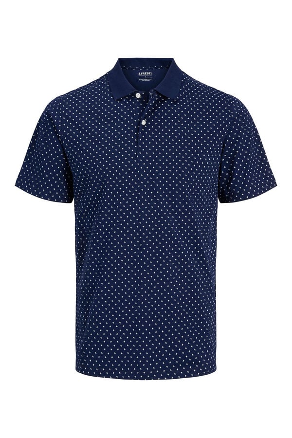 JJ REBEL Polo regular fit azul