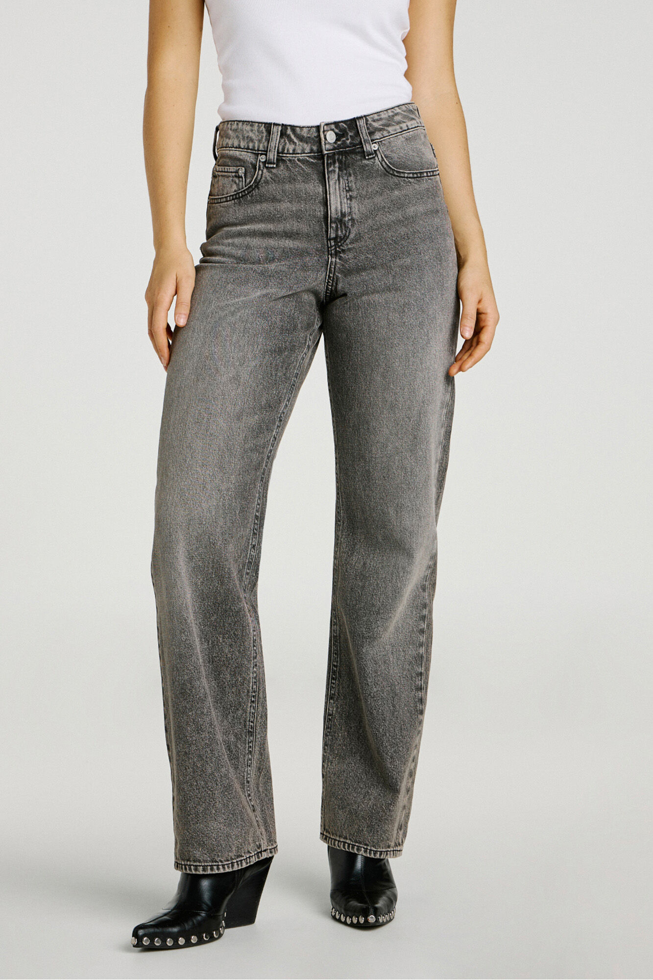 Jack & Jones Jeans corte relajado grises