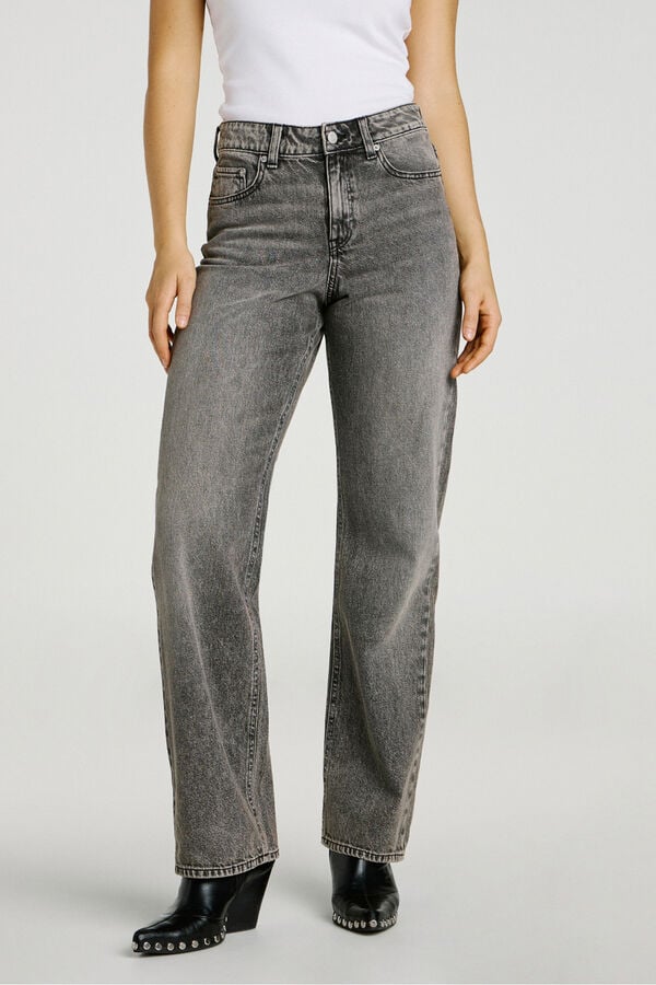 Jack & Jones Jeans corte relajado grises gris