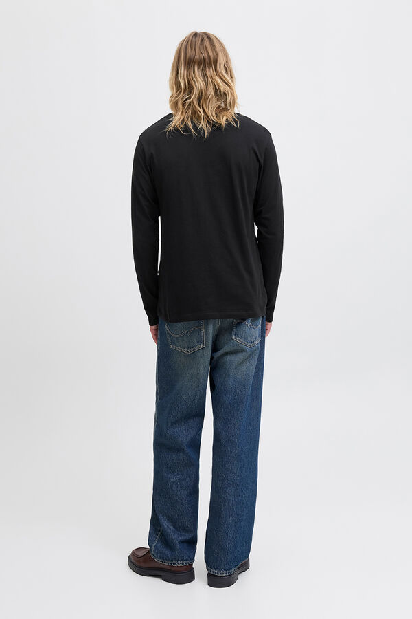 Jack & Jones T-shirt de corte regular  preto