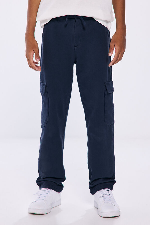 Springfield Kids Pantalon cargo ni&ntilde;o azul