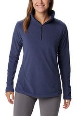 Columbia Columbia Glacial&trade; IV fecho-&eacute;clair meia polar Feminino azul