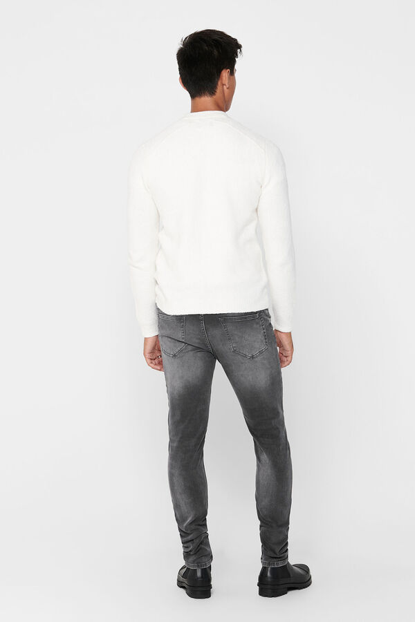 Only & Sons Jeans slim cinzento